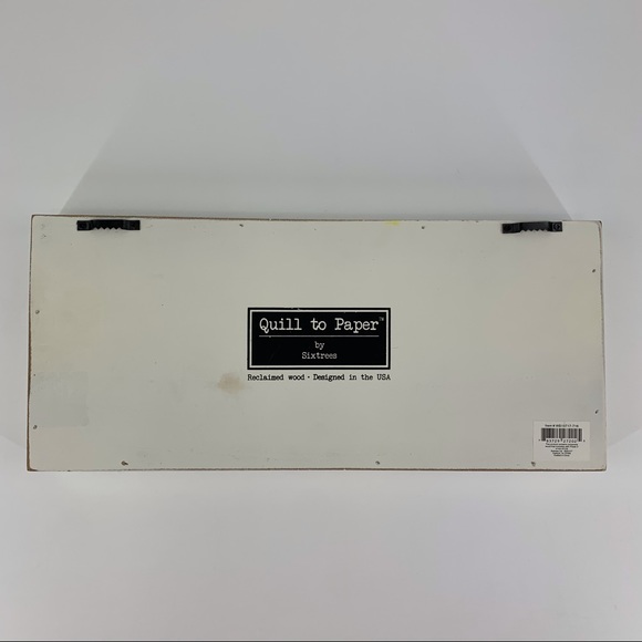 Quill to Paper 'dream' Box Frame Farmhouse Sign - Picture 12 of 16